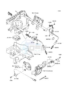 KVF750 4x4 KVF750LCF EU GB drawing Ignition System