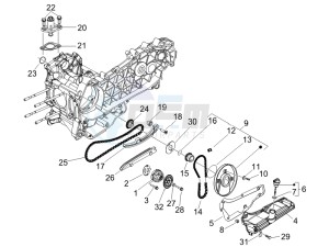 Runner 125 VX 4t SC e3 drawing Oil pump