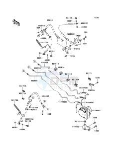 VN1700_VOYAGER_CUSTOM_ABS VN1700KBF GB XX (EU ME A(FRICA) drawing Brake Piping