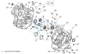 Shiver 750 drawing CrankCase II