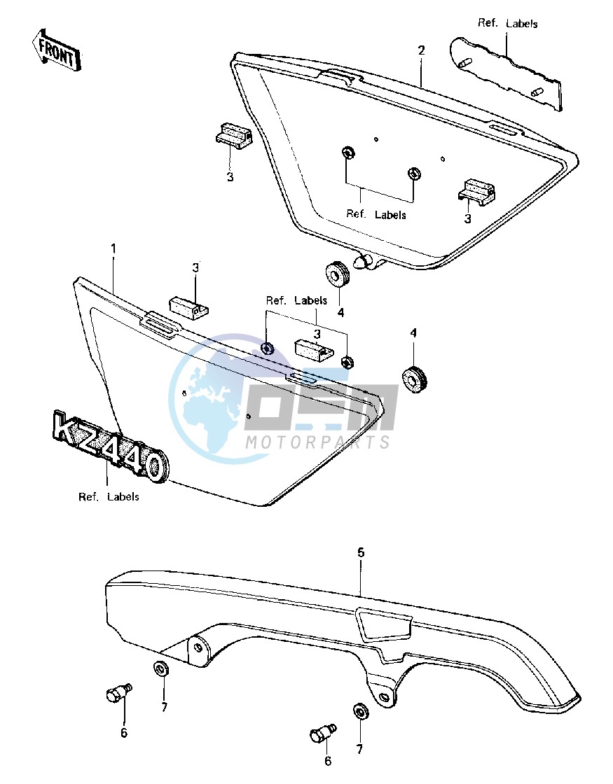 SIDE COVERS_CHAIN COVER -- 80 B1- -