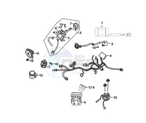 JET 14 45KMH 50 (L8) EU EURO4 drawing WIRE HARNESS