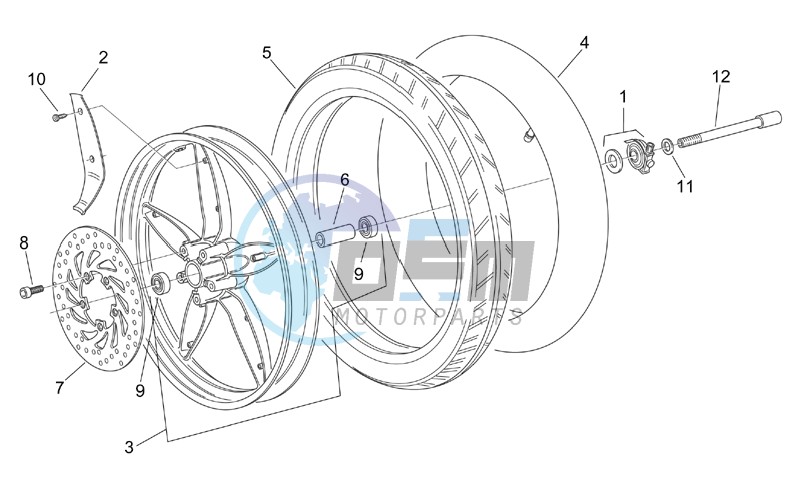 Front wheel