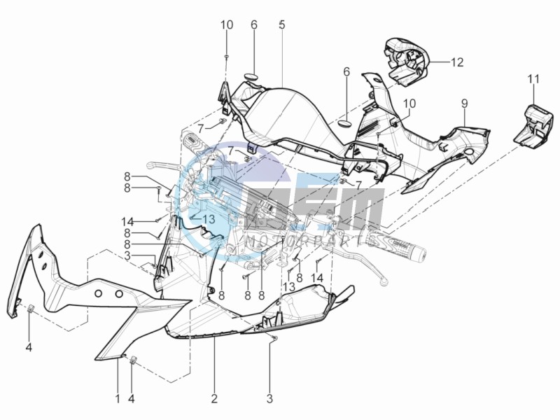 Anti-percolation system