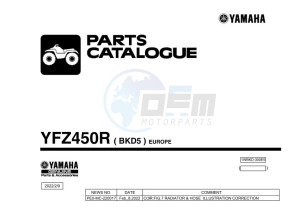 YFZ450R (BKD5) drawing Infopage-1