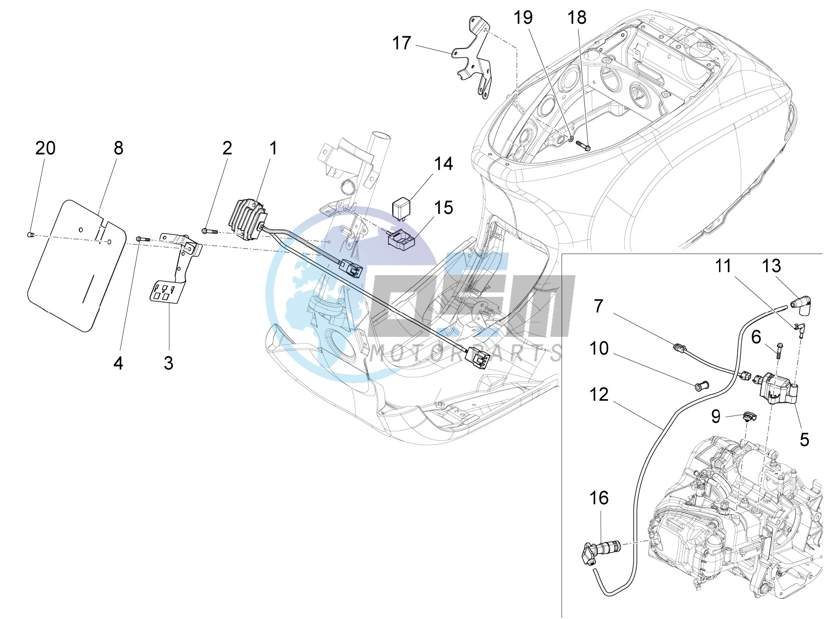 Voltage Regulators -ECU - H.T. Coil