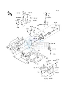 KAF 620 E [MULE 3010 4X4] (E6F-E8F) E8F drawing FRAME