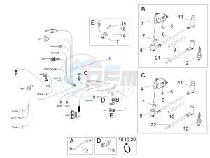 V7 II Stone ABS 750 USA-CND drawing Electrical system I