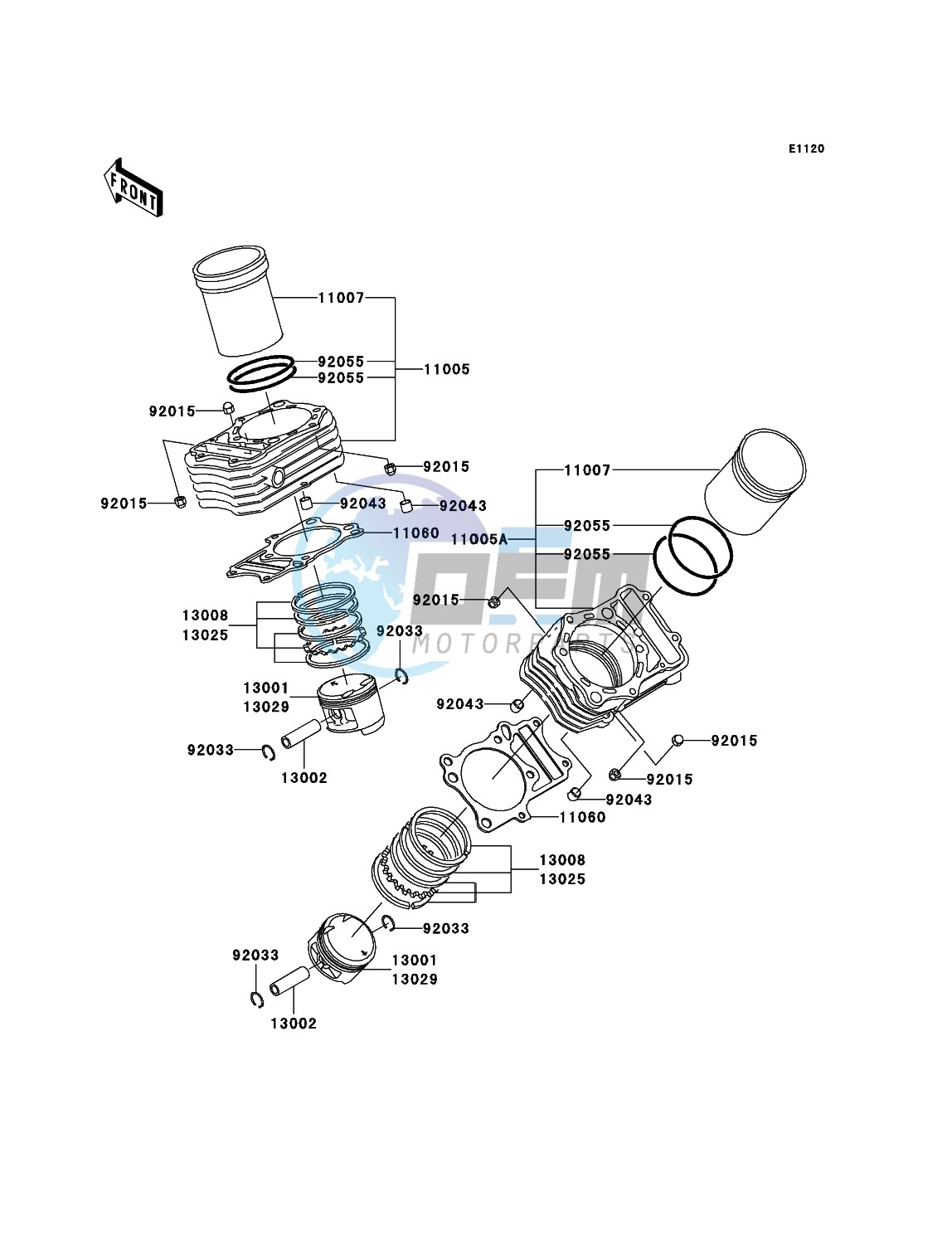 Cylinder/Piston(s)