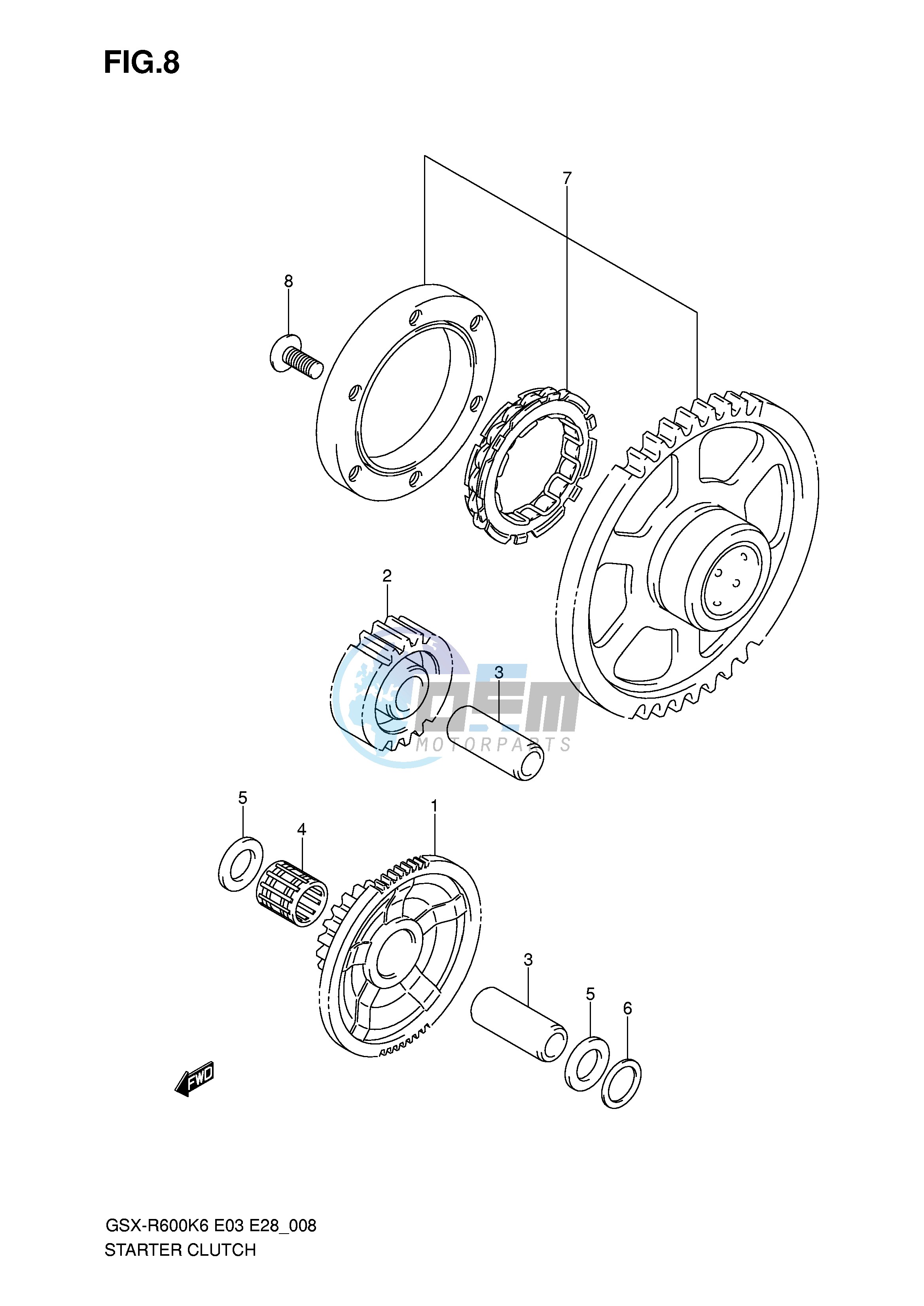 STARTER CLUTCH