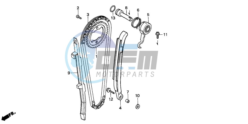 CAM CHAIN/TENSIONER