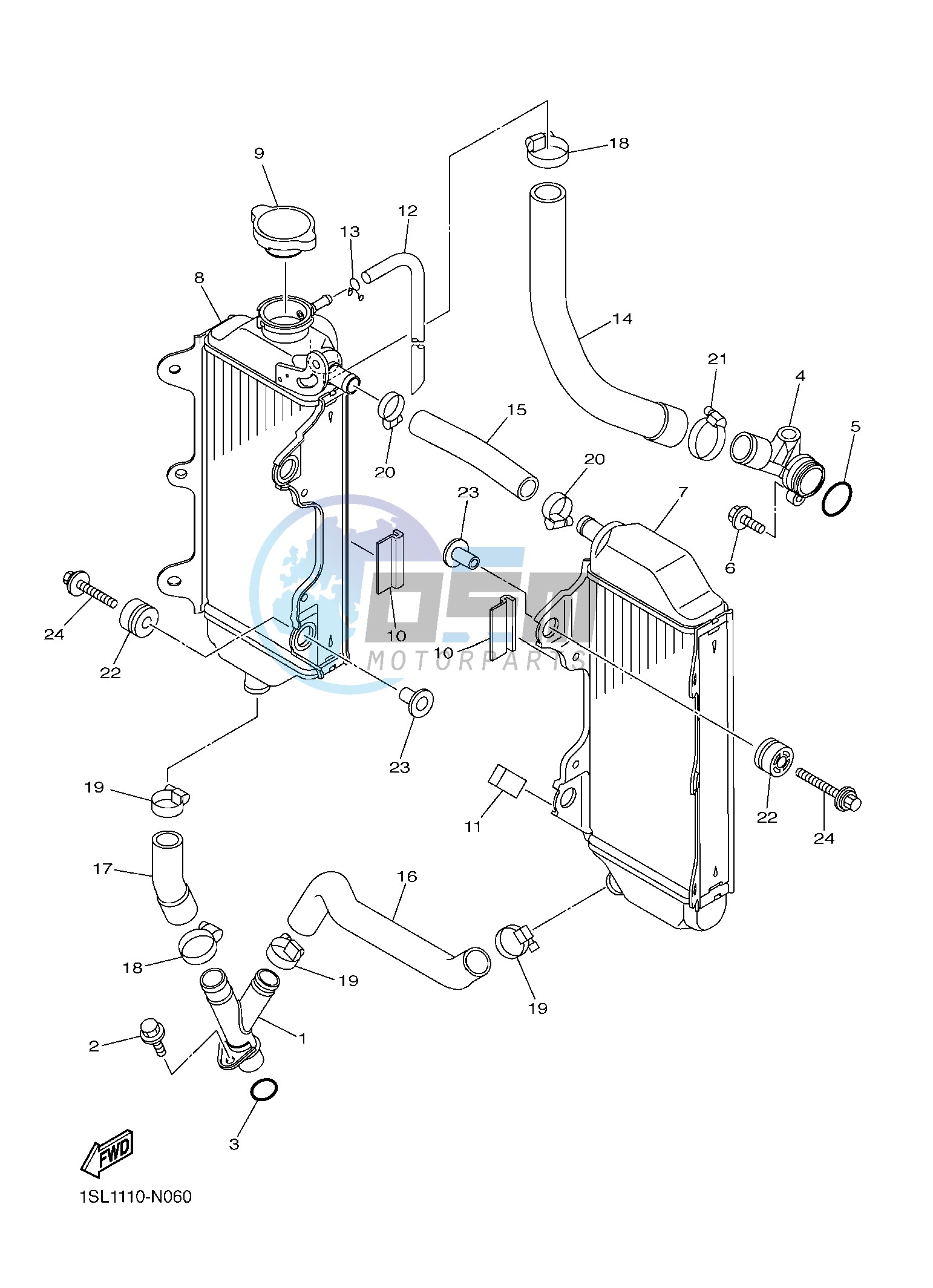 RADIATOR & HOSE