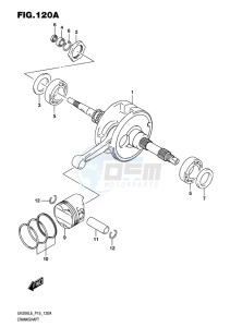 UH200 BURGMAN EU drawing CRANKSHAFT