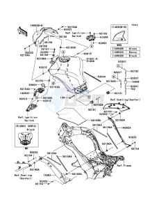 Z1000 ZR1000DDFA FR GB XX (EU ME A(FRICA) drawing Fuel Tank