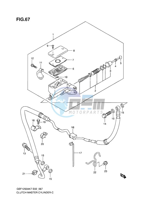 CLUTCH MASTER CYLINDER