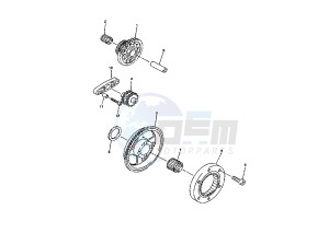 WR F 250 drawing STARTING CLUTCH