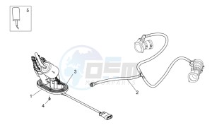 V7 Racer 750 drawing Fuel pump