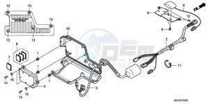 GL18009 UK - (E / AB MKH NAV) drawing NAVIGATION UNIT