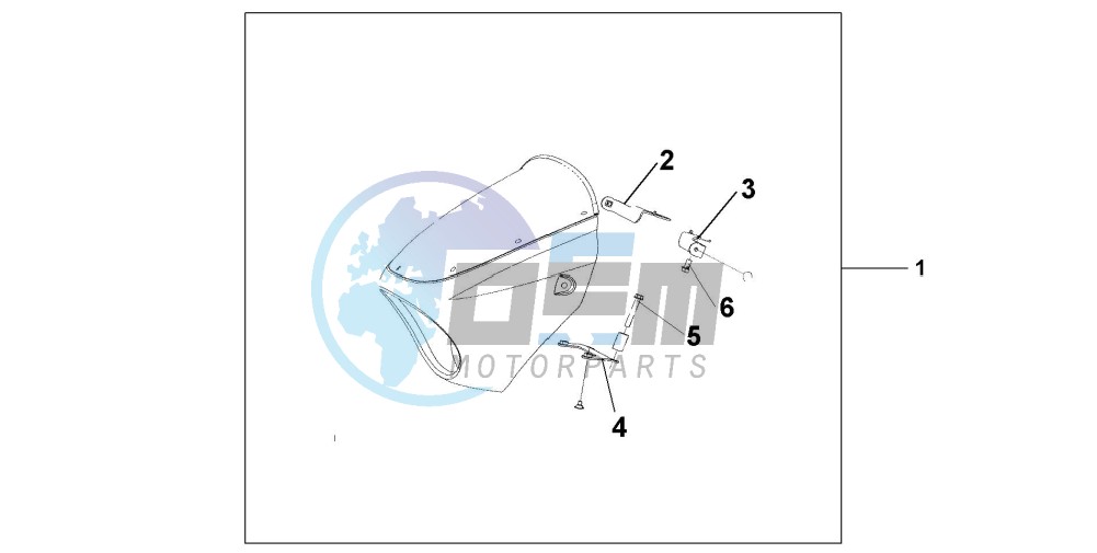 HEADLIGHT COWL AND SCREEN