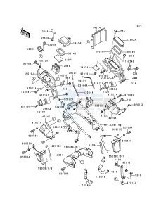 ZG 1200 B [VOYAGER XII] (B10-B14) [VOYAGER XII] drawing COWLING LOWERS