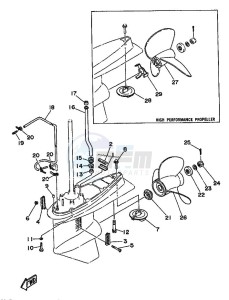 L130BETO drawing PROPELLER-HOUSING-AND-TRANSMISSION