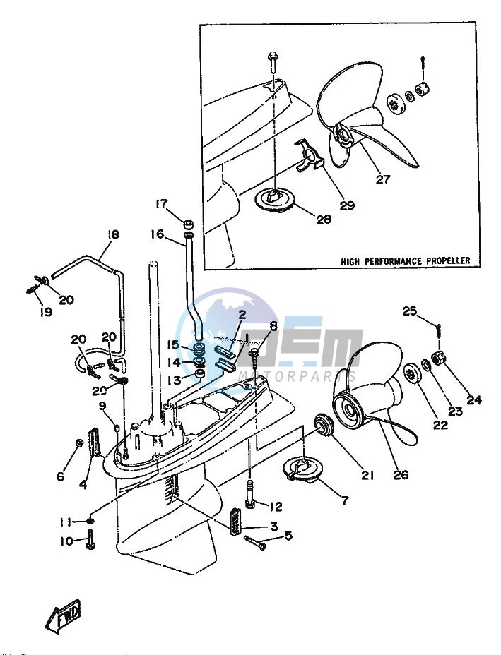 PROPELLER-HOUSING-AND-TRANSMISSION