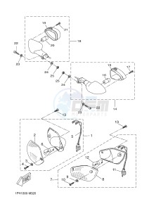 NS50F AEROX 4 (1GB1 1GB1 1GB1) drawing FLASHER LIGHT