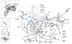 RS 50 drawing Electrical system