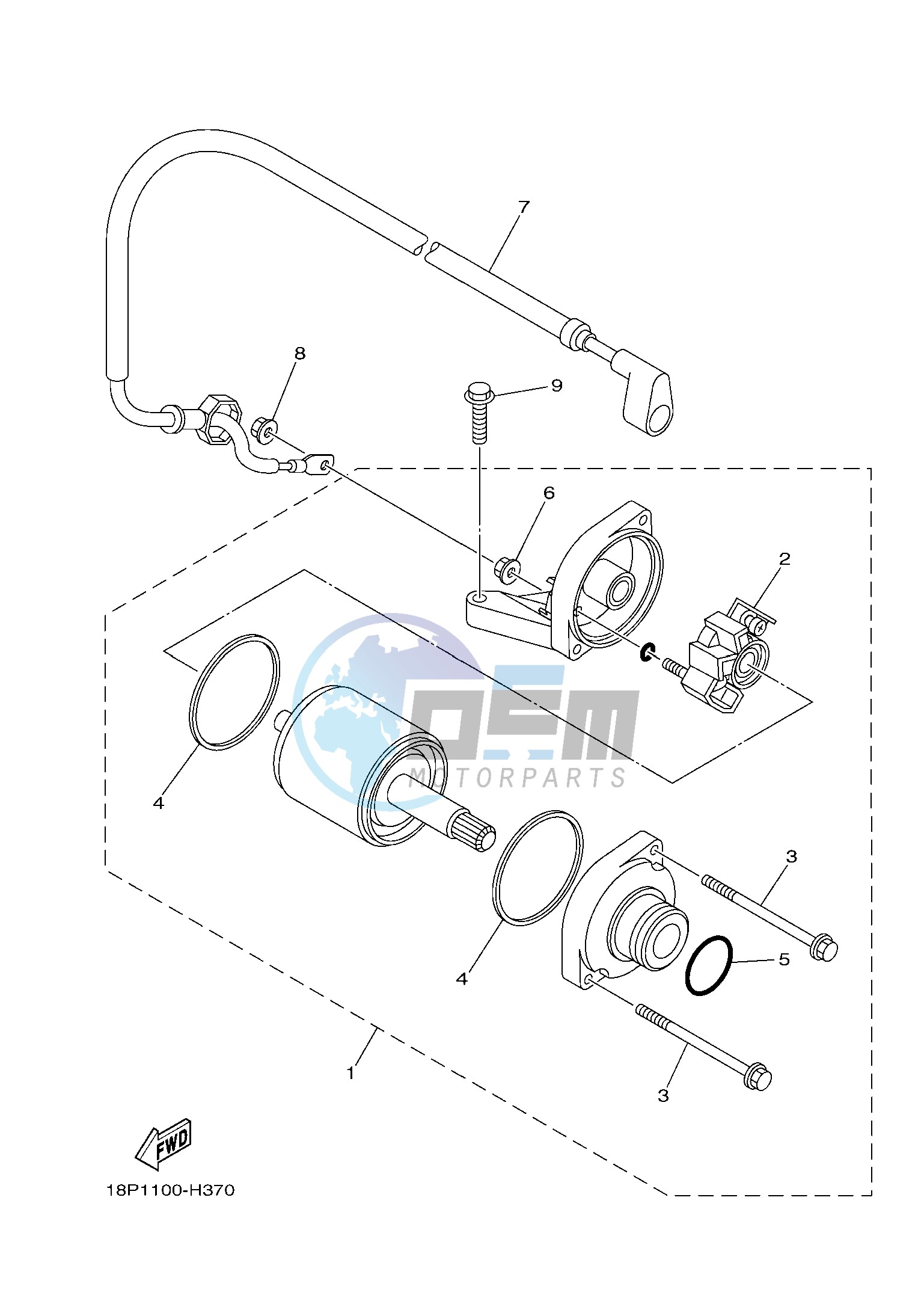 STARTING MOTOR