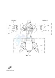 YFM250R YFM25RD RAPTOR 250 (1BTN 1BTP 1BTR) drawing EMBLEM & LABEL 1