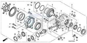 VFR1200FDC VFR1200F Dual Clutch E drawing FINAL DRIVEN GEAR