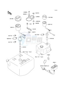 JH 750 F [SUPER SPORT XI] (F1-F2) [SUPER SPORT XI] drawing METERS