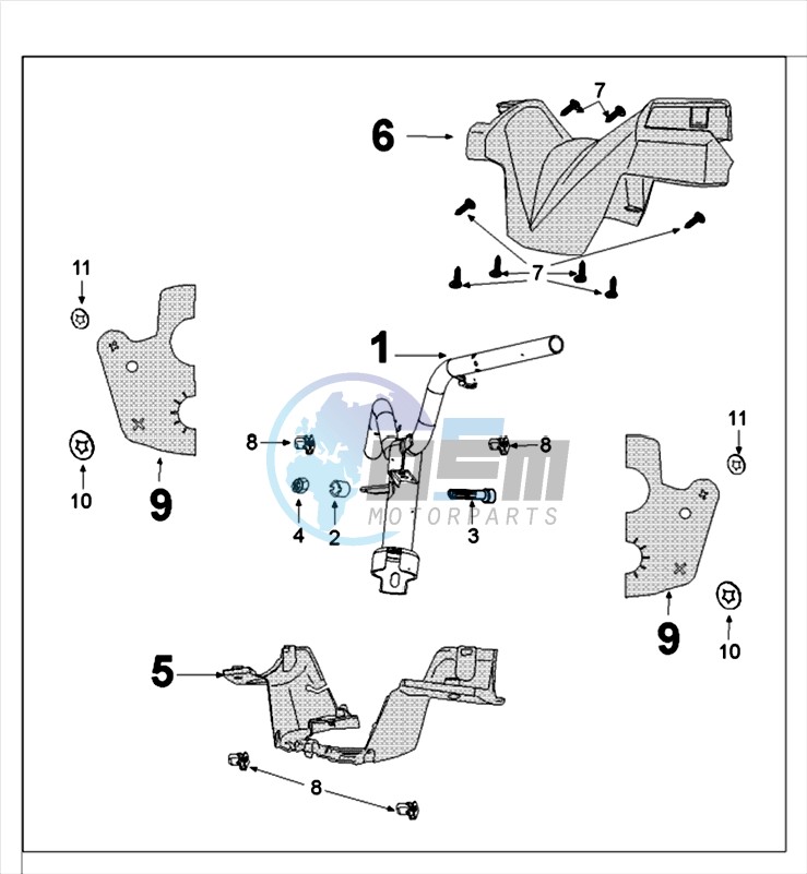 HANDLEBAR ROD