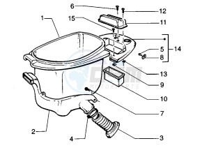 ET4 125 drawing Helmet box