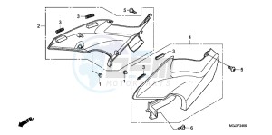 CBF1000FAB drawing SIDE COVER