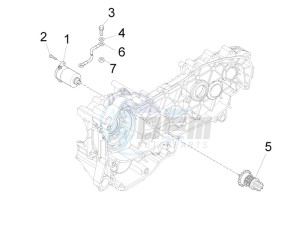 S 150 4T ie E3 Vietnam - Indonesia drawing Starter - Electric starter