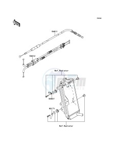 KX450F KX450E9F EU drawing Cables