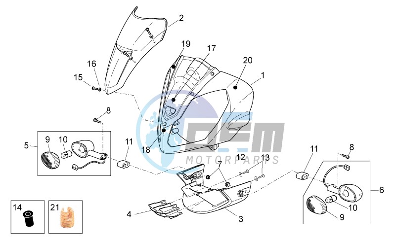 Front body - front fairing