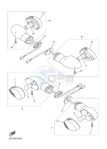 FZ1-N FZ1 (NAKED) 1000 (1EC4 1EC5 1EC6) drawing FLASHER LIGHT