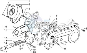 SKR 80 city drawing Clutch cover-scrool cover