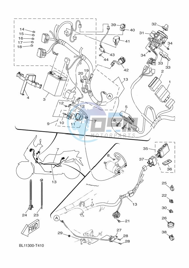 STEERING HANDLE & CABLE