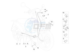 Liberty 125 4T PTT E3 (E) (EMEA) drawing Transmissions