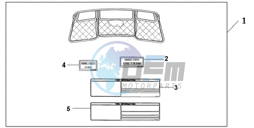 INNER TRUNK LID ORG