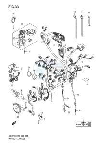 GSX-R600 (E2) drawing WIRING HARNESS