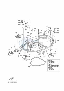 FL115BETX drawing BOTTOM-COVER-1