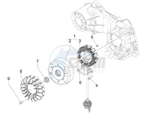 PRIMAVERA 50 4T 4V NOABS E2 (NAFTA) drawing Flywheel magneto