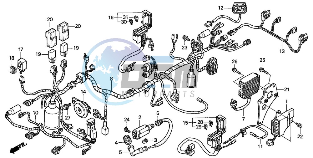 WIRE HARNESS (NSS250A)