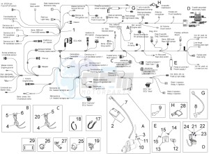 Stelvio 1200 8V STD - NTX drawing Electrical system II