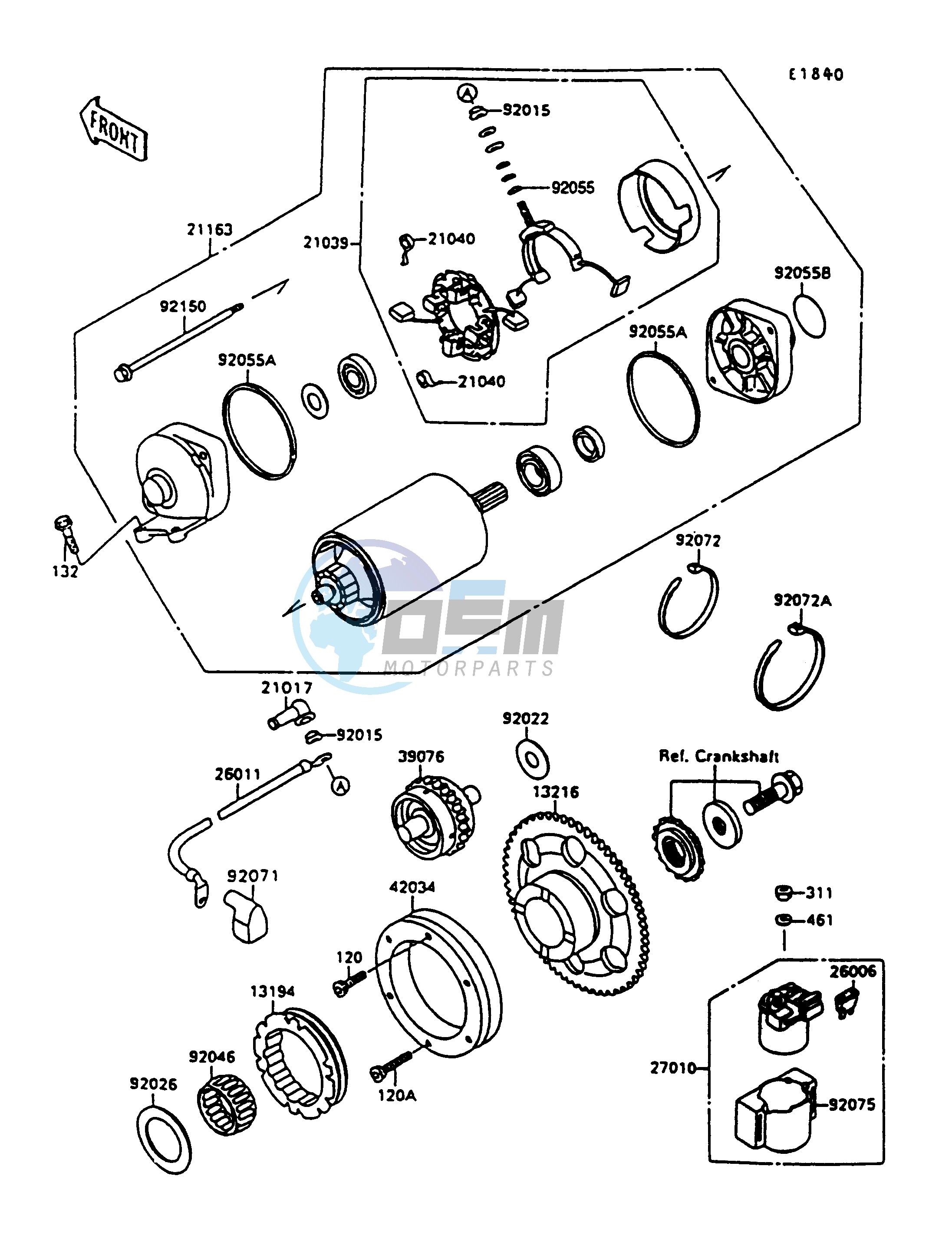 STARTER MOTOR