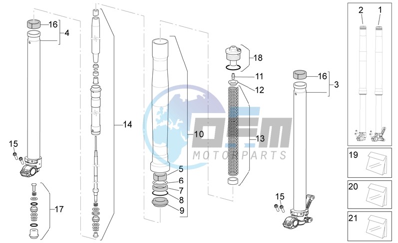 Front fork I